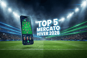 Sélection des 5 meilleurs joueurs du mercato d'hiver 2026 pour gagner à Mon Petit Gazon.