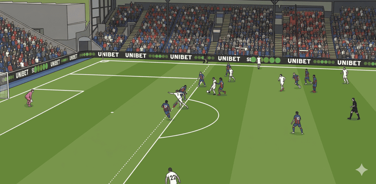 Hors signalé par la VAR lors de d'un match
