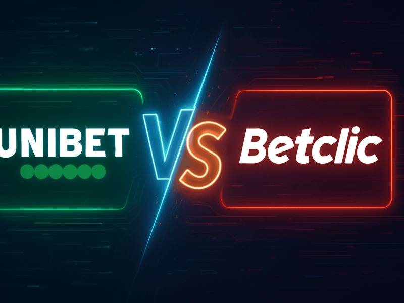 Comparatif Unibet vs Betclic pour les paris sportifs en 2026