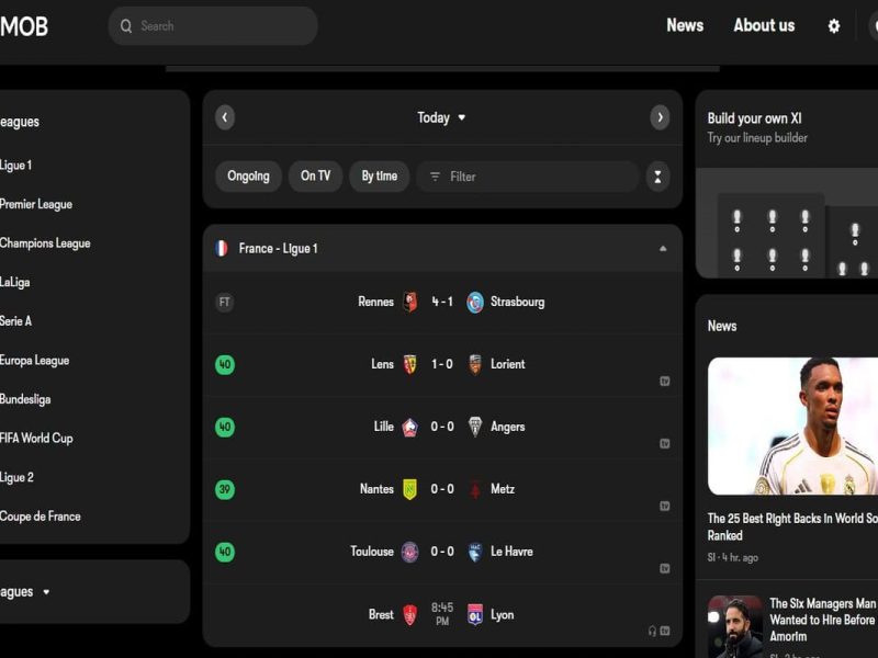 l'application FotMob