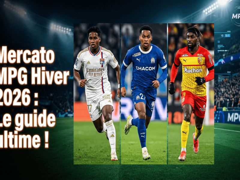 Guide complet pour le mercato hivernal MPG 2026 avec Endrick, Timber et Saint-Maximin.