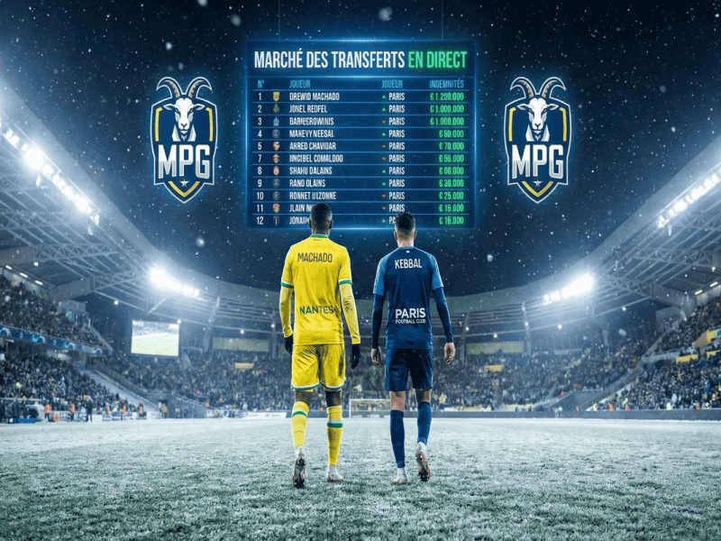 Deiver Machado et Ilan Kebbal, les pépites du mercato MPG hiver 2026.